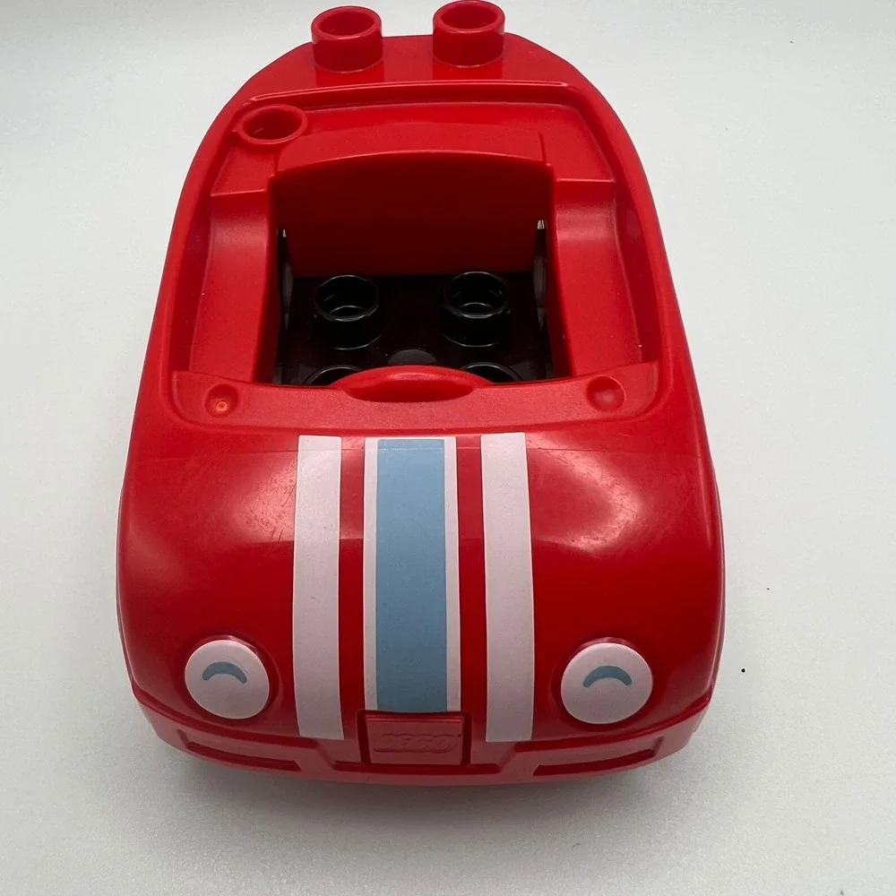 2012‎ LEGO Duplo Red Convertible Car 4 Inch Replacement Vehicle